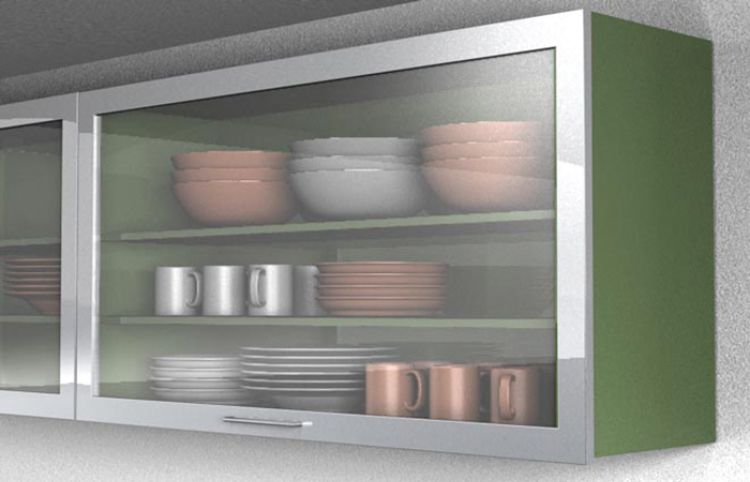 fischer DUOTEC application - fixing wall cupboards